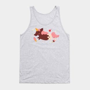 Foodiecorn - Creme Tank Top